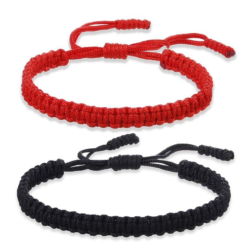 Simple Bracelet- Red/ Black