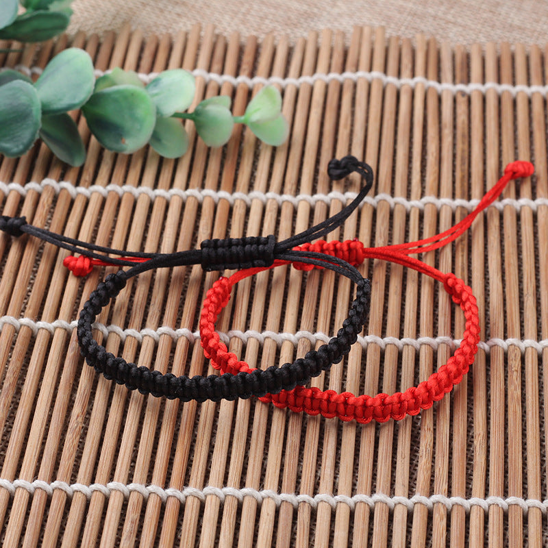 Simple Bracelet- Red/ Black