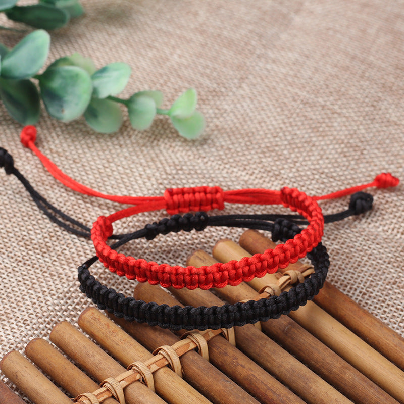 Simple Bracelet- Red/ Black