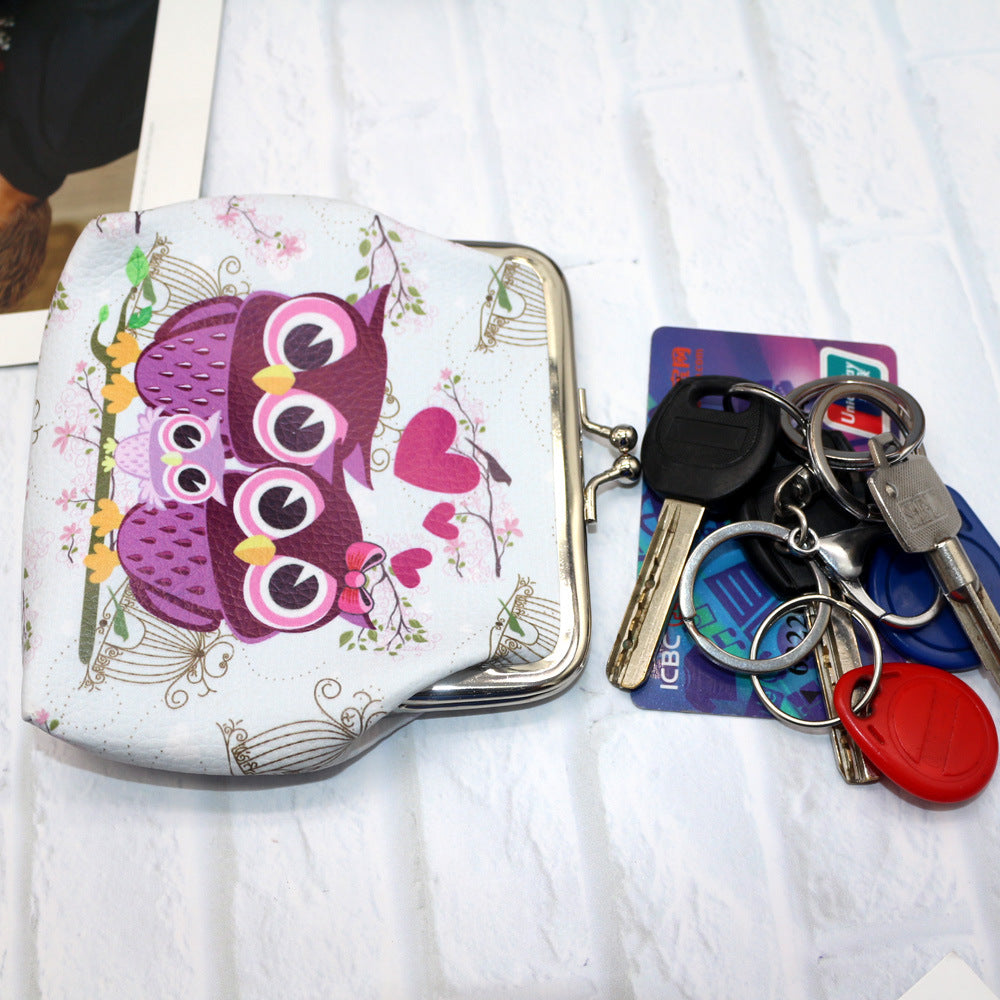 Cute Animal Print Coin pouch 