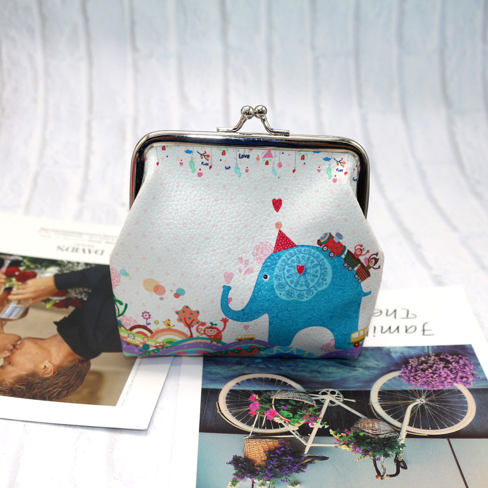Cute Animal Print Coin pouch 