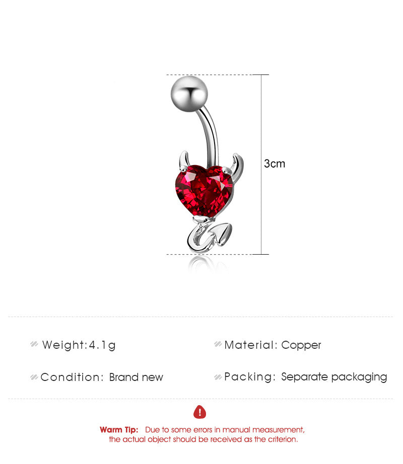 Daring Love Belly Button Ring