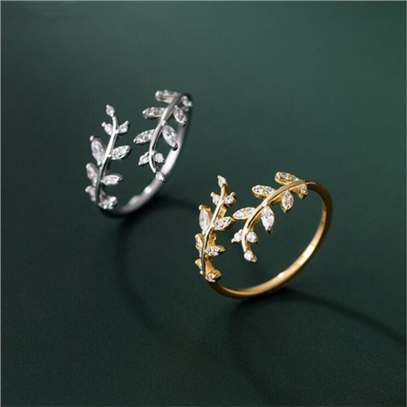 Leaf adjustable ring
