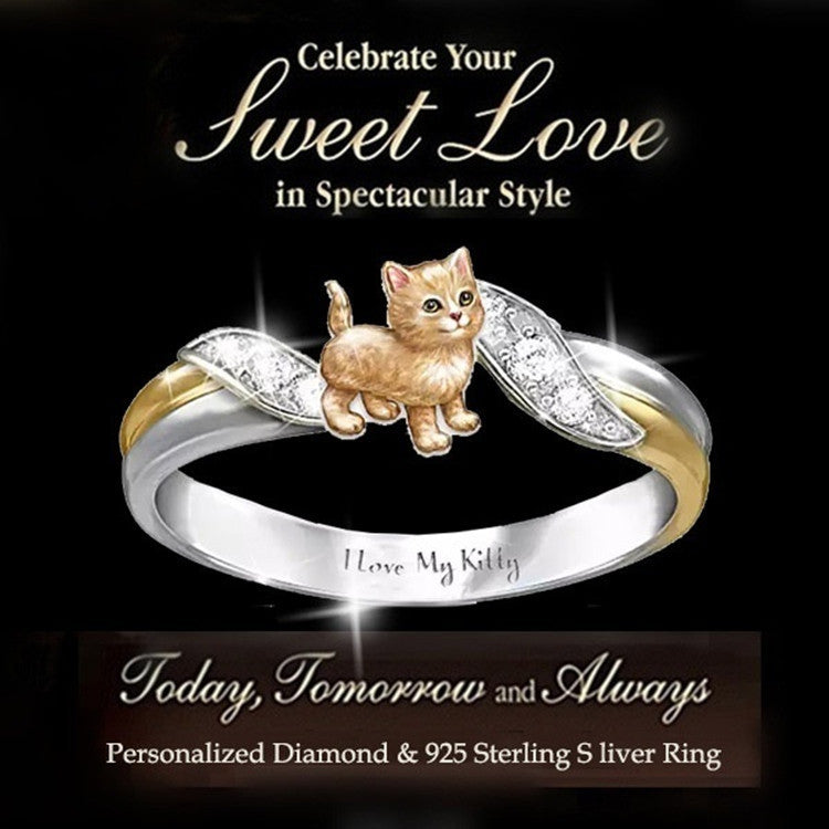 Kitty Love Ring