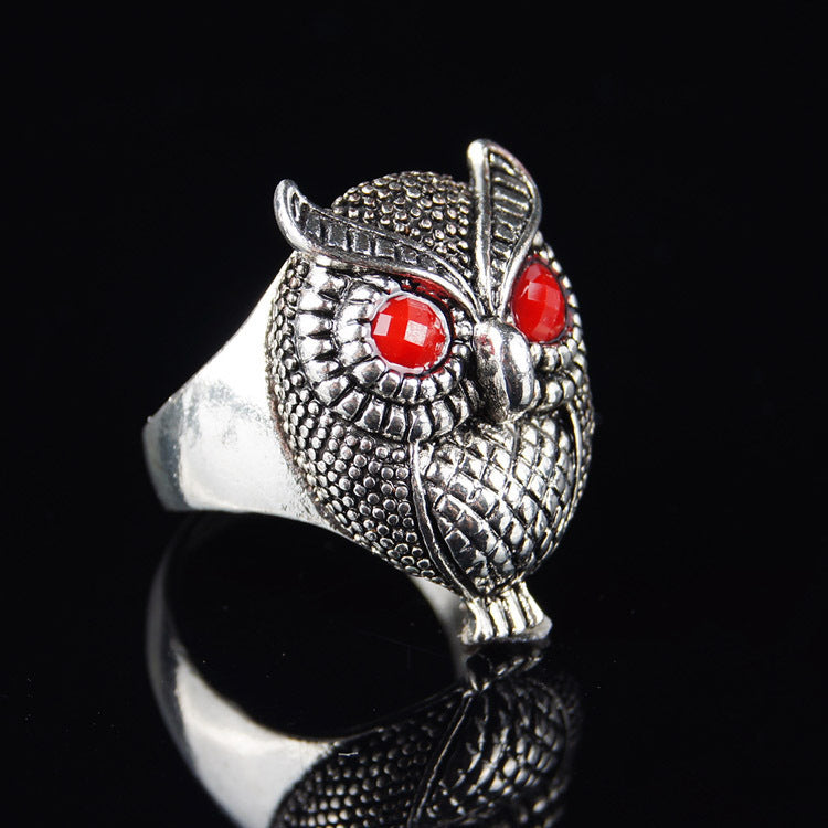 Fashion Owl Ring