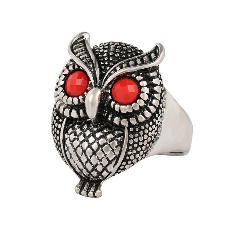 Fashion Owl Ring