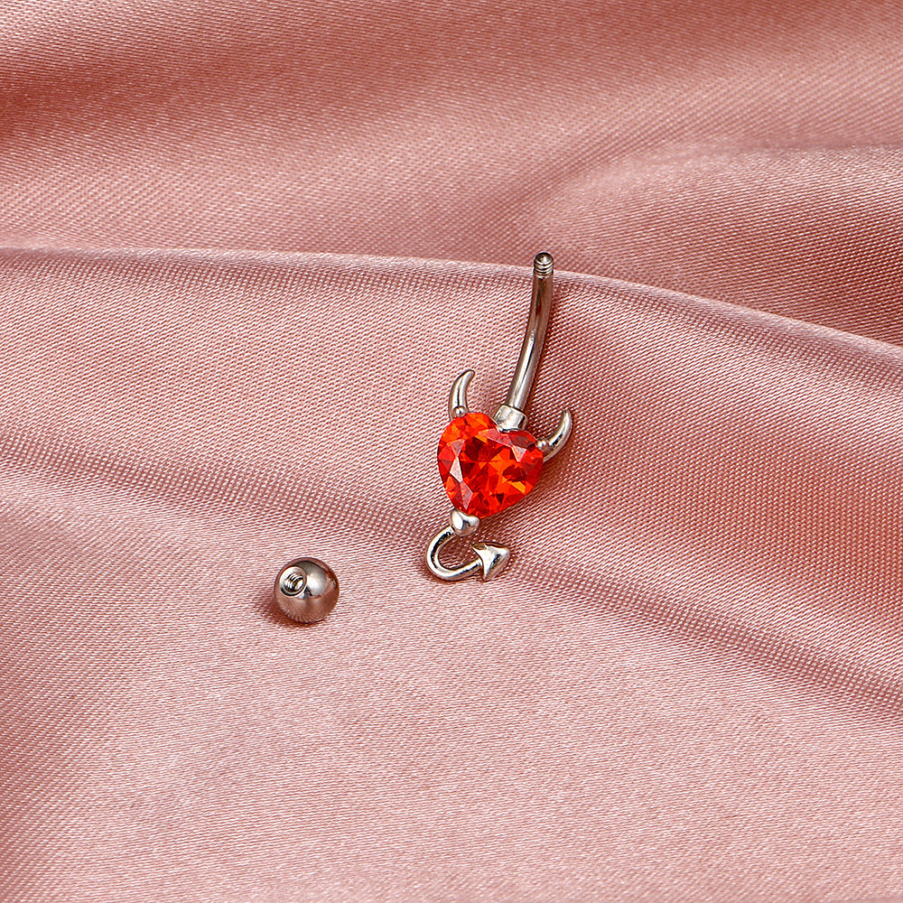 Daring Love Belly Button Ring