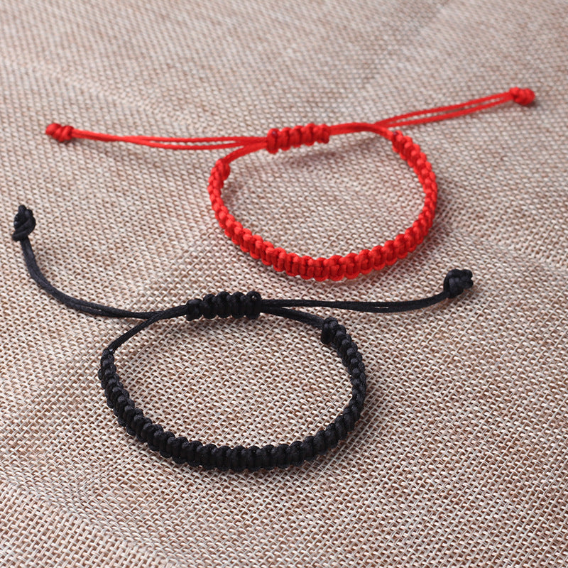 Simple Bracelet- Red/ Black
