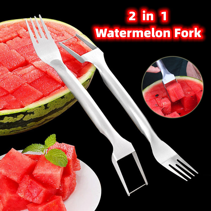 2 in 1 Watermelon cutter/fork