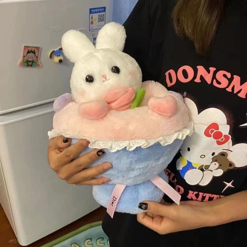 Bouquet Bear/ Rabbit Plush Doll