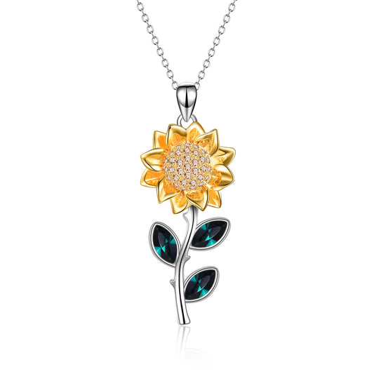 Sunflower Necklace