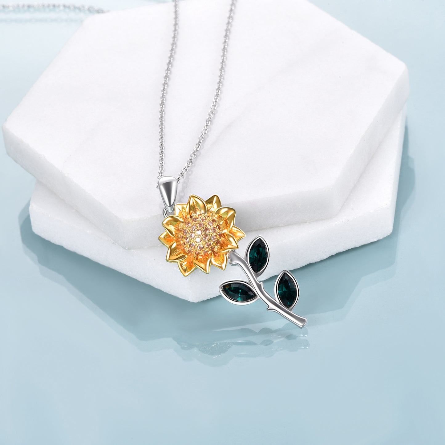 Sunflower Necklace