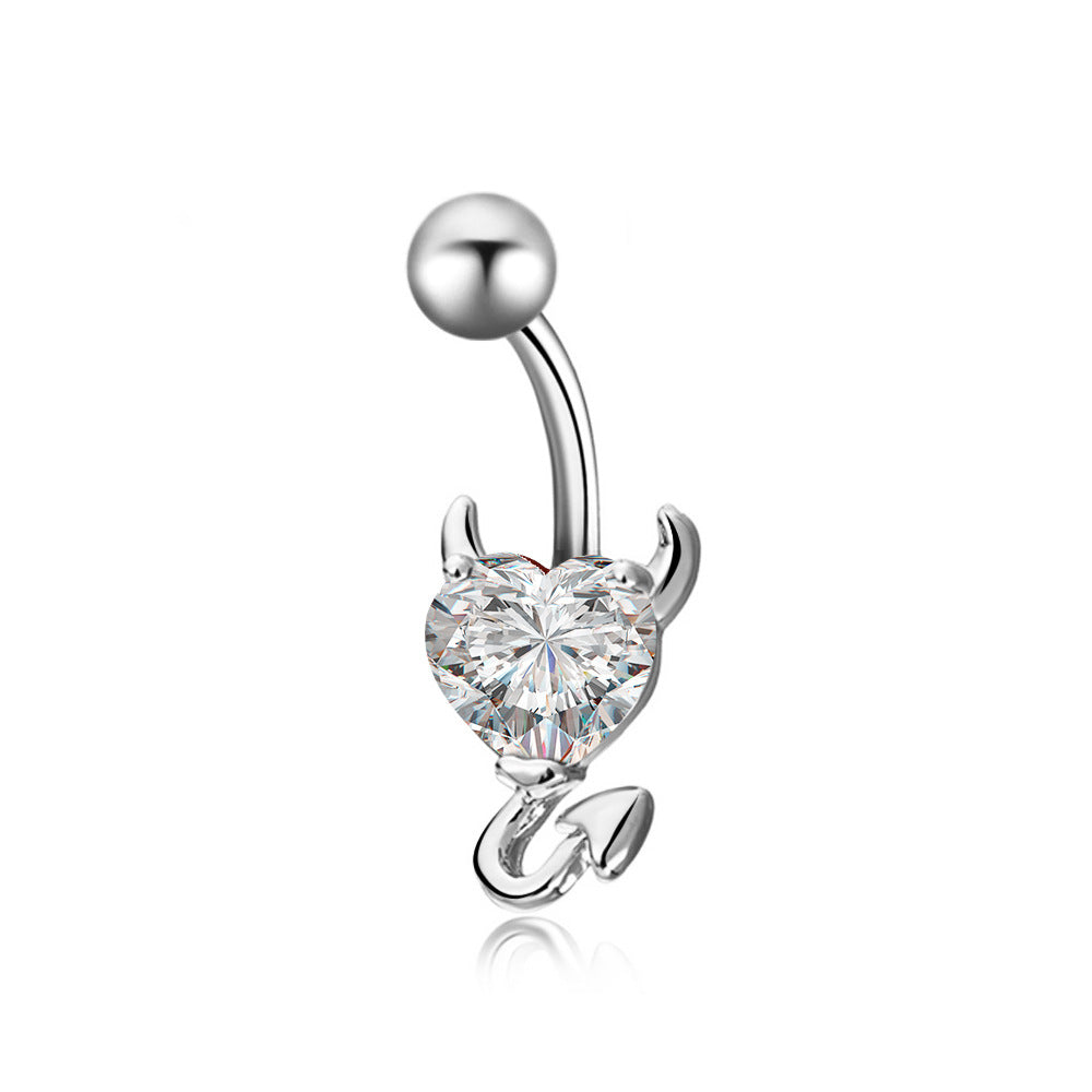 Daring Love Belly Button Ring