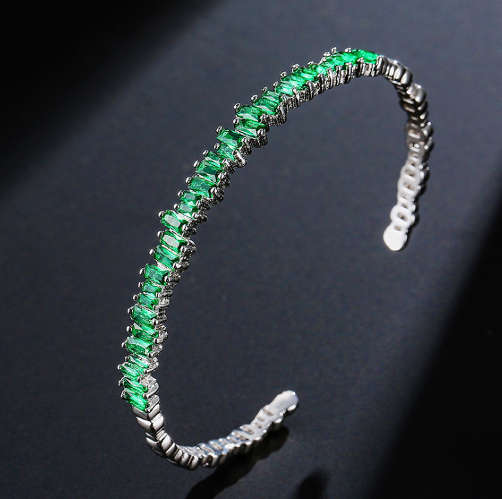 Luxury micro-inlaid zircon bracelet