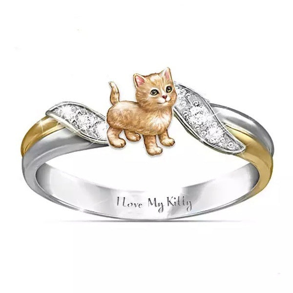 Kitty Love Ring