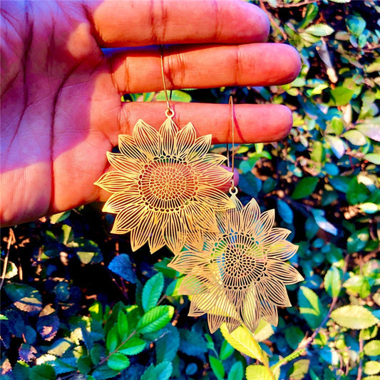 Sunflower Earrings