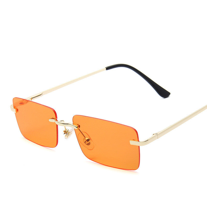 Square Rimless sunglasses