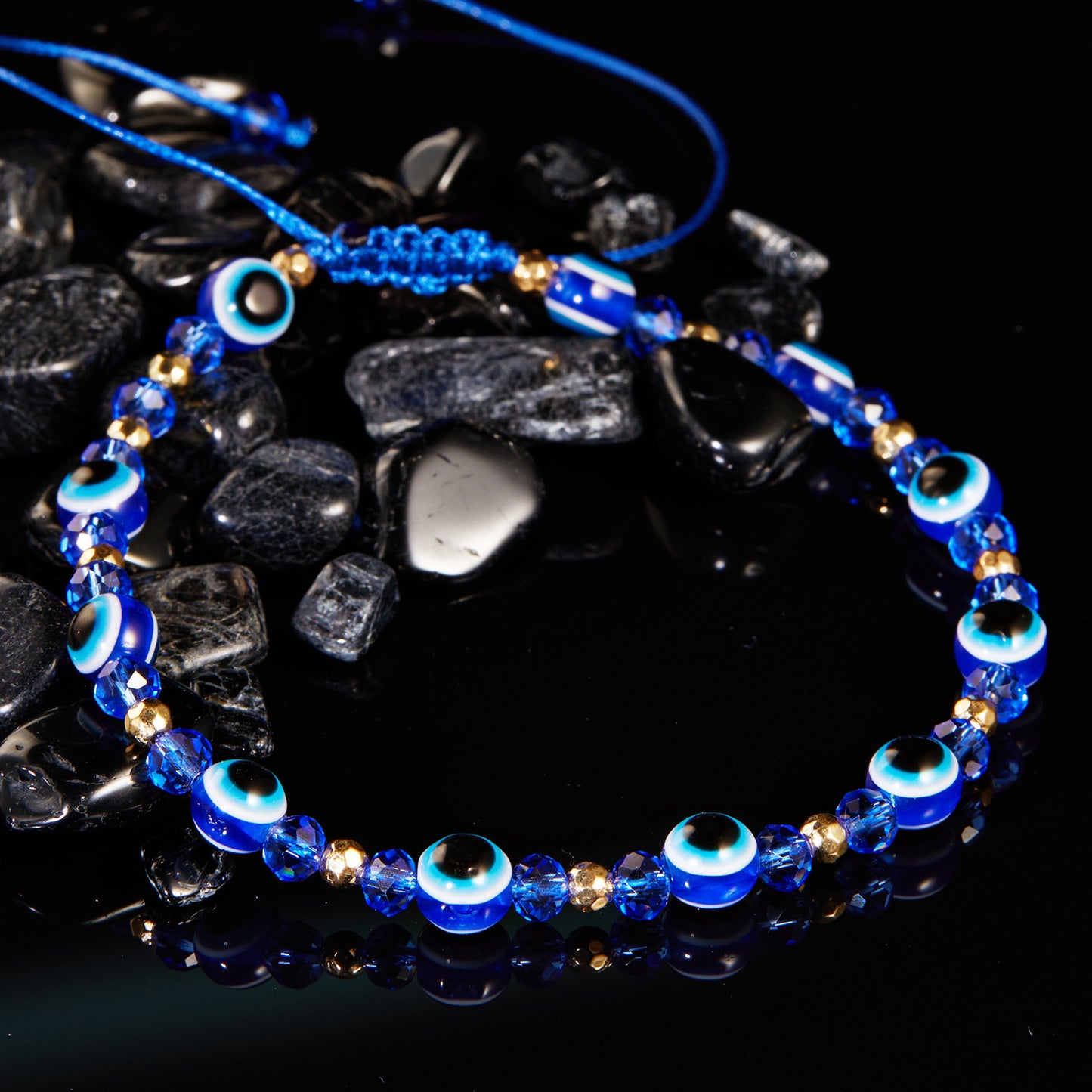 Crystal Eye Bead Bracelet