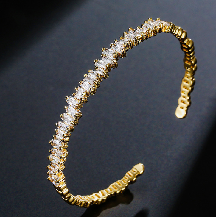 Luxury micro-inlaid zircon bracelet