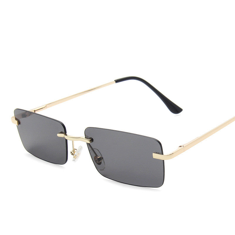 Square Rimless sunglasses