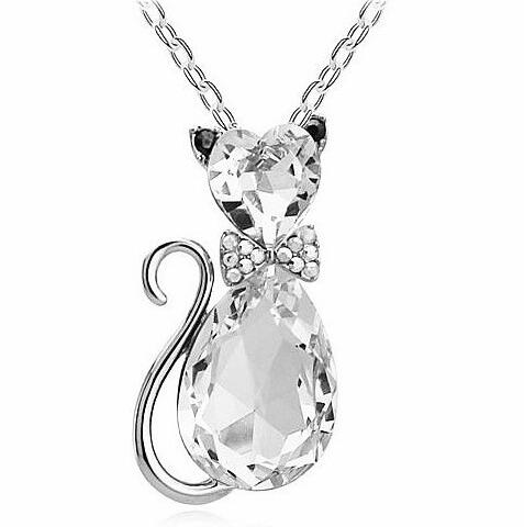 Lovely Kitty Bow necklace