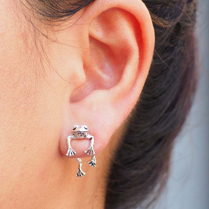 Frog or Cat Earrings