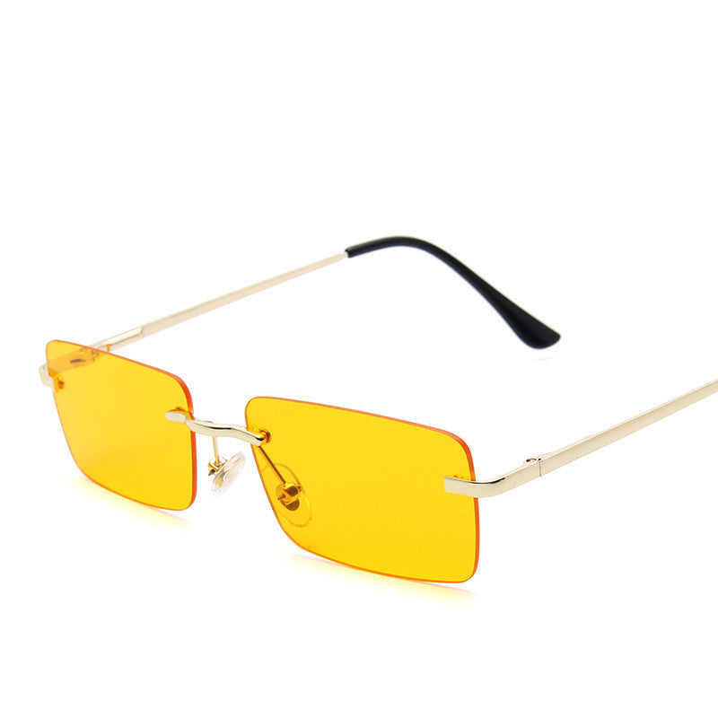 Square Rimless sunglasses