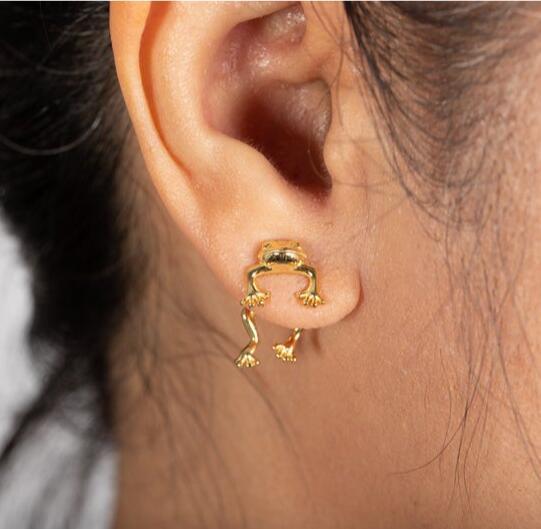 Frog or Cat Earrings