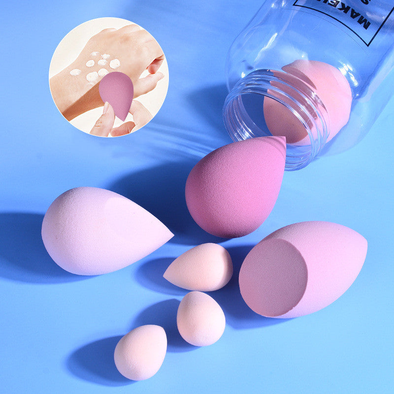 Makeup Sponge Powder Puff Bottle of 7