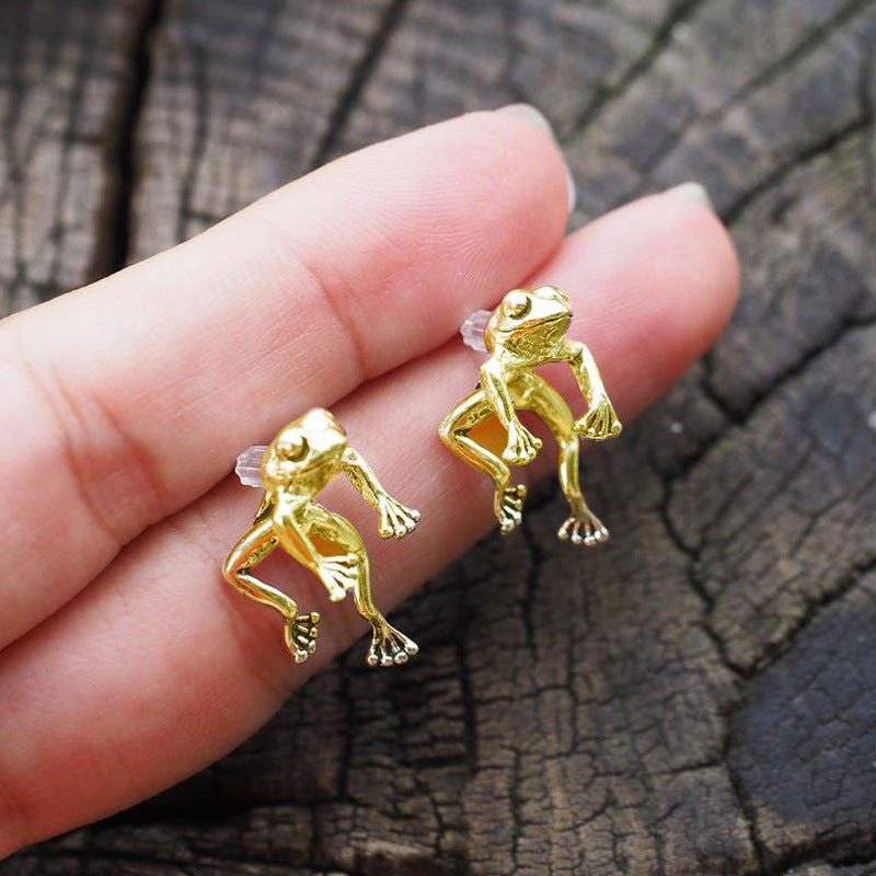 Frog or Cat Earrings