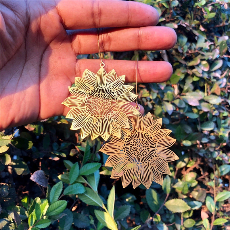 Sunflower Earrings